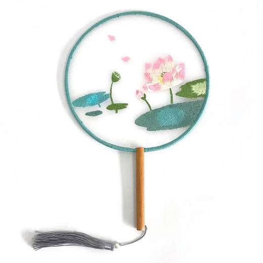 双面绣团扇（义卖所得收入全部返还至作品作者） 商品图1