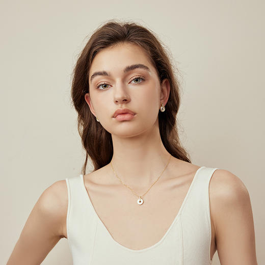 ARSIS银饰｜纯真年代系列 如意扣耳钉 商品图1