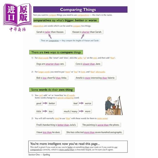 预售 【中商原版】New KS3 Spelling, Punctuation & Grammar Complete Revision & Practice KS3拼写标点符号和语法 复习与练习册 商品图2