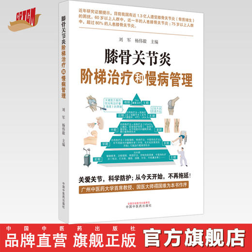 膝骨关节炎阶梯治疗和慢病管理 刘军 杨伟毅 主编 中国中医药出版社 中医临床 书籍 商品图0