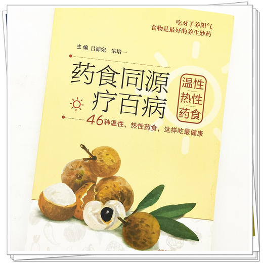 【出版社直销】药食同源疗百病（温性热性药食） 吕沛宛 朱培一 著  中国中医药出版社 商品图4