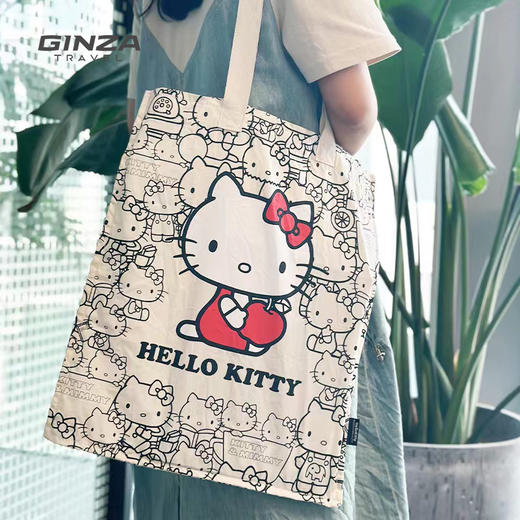 银座 X HelloKitty联名系列 帆布袋22006系列 商品图6