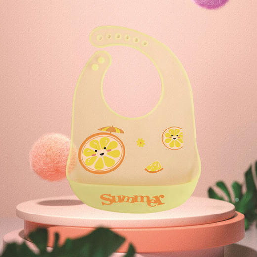 【3D不侧漏！食品级硅胶围兜】夏季食品级硅胶围兜婴儿饭兜辅食用品儿童吃饭防水宝宝口水巾围嘴，轻柔亲肤不刺激，配色时尚大方。让孩子吃得更加开心！-QQ 商品图10