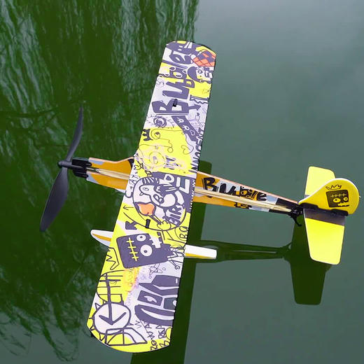 玩物百科-橡筋动力水上飞机 AP04206B 商品图4