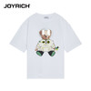 JOYRICH官方早春男女情侣款科技感宇航员富乐熊潮流休闲短袖T恤 商品缩略图4