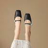 西村名物2023年秋季新款低粗跟包头小香风单鞋玛丽珍高级感单鞋D23CE30031 商品缩略图8