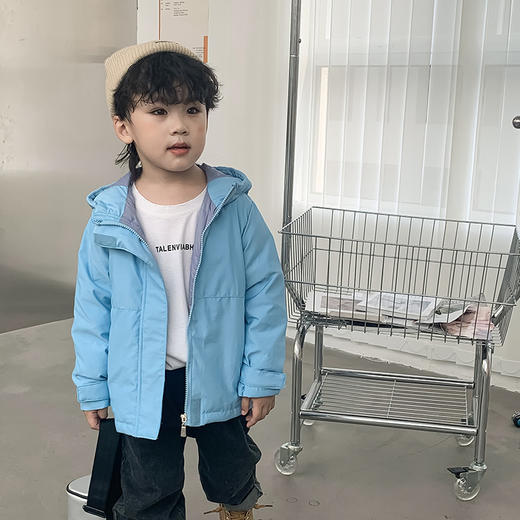 反季特卖 【依珊恋】男女儿童冲锋衣羽绒服2211+中长厚款羽绒服2218 商品图6