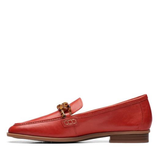 折上折！Clarks Sarafyna女款乐福鞋 玳瑁的装饰非常有质感 商品图3