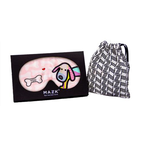 女神个性设计师真丝眼罩MAZZZK寐刻旅行的伴侣艺术眼罩遮光好玩 商品图13