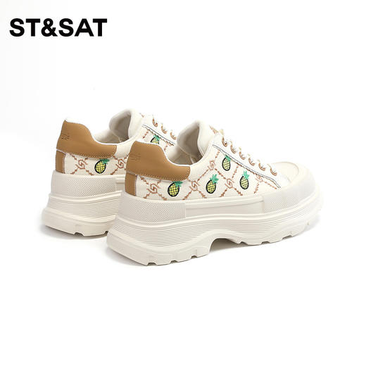 星期六菠萝印花圆头休闲鞋SS33112872 商品图4
