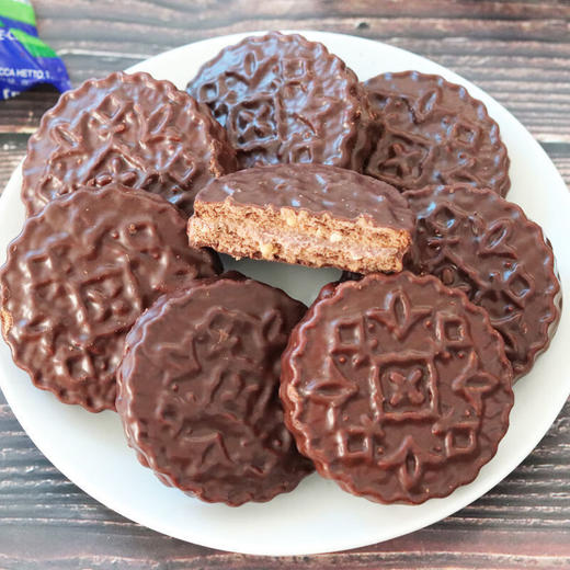 （超值精选）俄罗斯进口康吉巧克力三明治饼干50g 商品图3