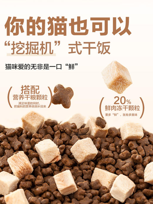 麦富迪鸡胸肉冻干双拼成幼猫粮全价全期通用粮1.7kg 8.5kg 商品图2