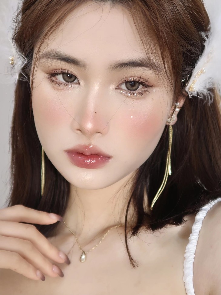 SUGARPLUM糖豆美瞳 年抛隐形眼镜 花生酱 14.5mm 1副/2片 左右度数可不同-VVCON美瞳网23