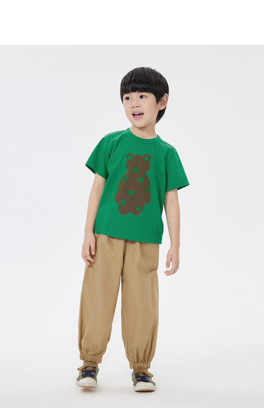 jnby  23年秋款  童趣图案圆领短袖T恤  1N7114560 商品图5