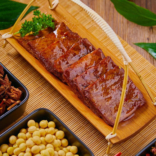 来伊份藤椒牛肉味蛋白素肉88g*3包【CZ】 商品图3