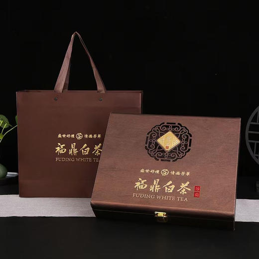 臻品【福鼎白•单•皮盒•配刀】32元一套/一件24套/一件768元 商品图0