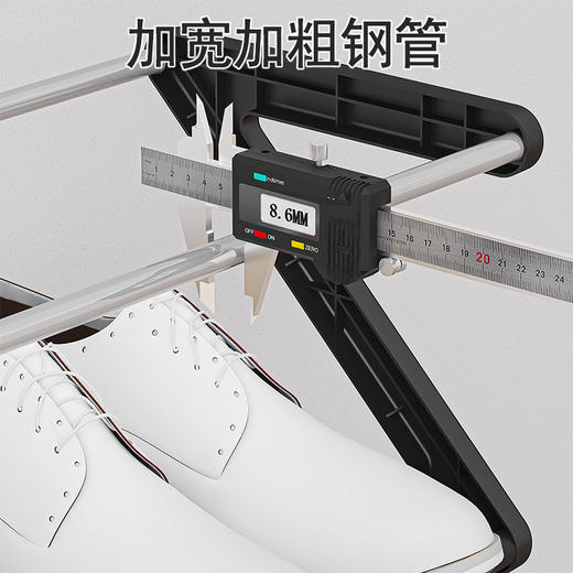 新款Z字鞋架可以轻松收纳你的所有鞋子，不再让它们散落一地。它可多功能使用，将你的置物空间Z大化。拥有它，让你的家变得整洁、美观、更自在！ 商品图2