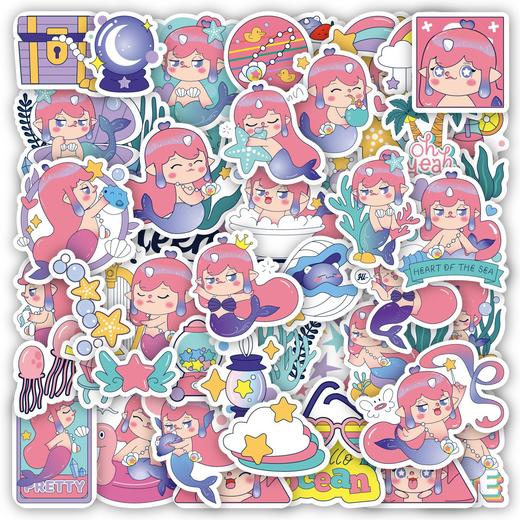 TIPETOYS吉尔奇手账贴纸包-海洋女王（NANA）JRQ6004 商品图0