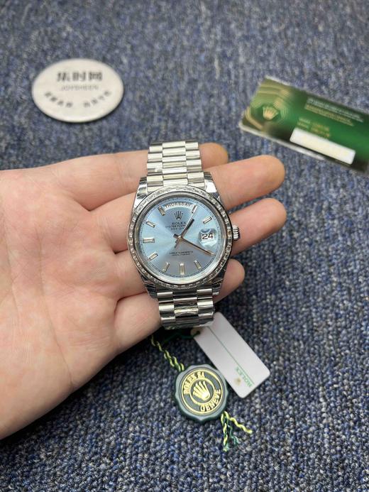 EW劳力士星期日历型系列 日志40mm 冰蓝盘 商品图8