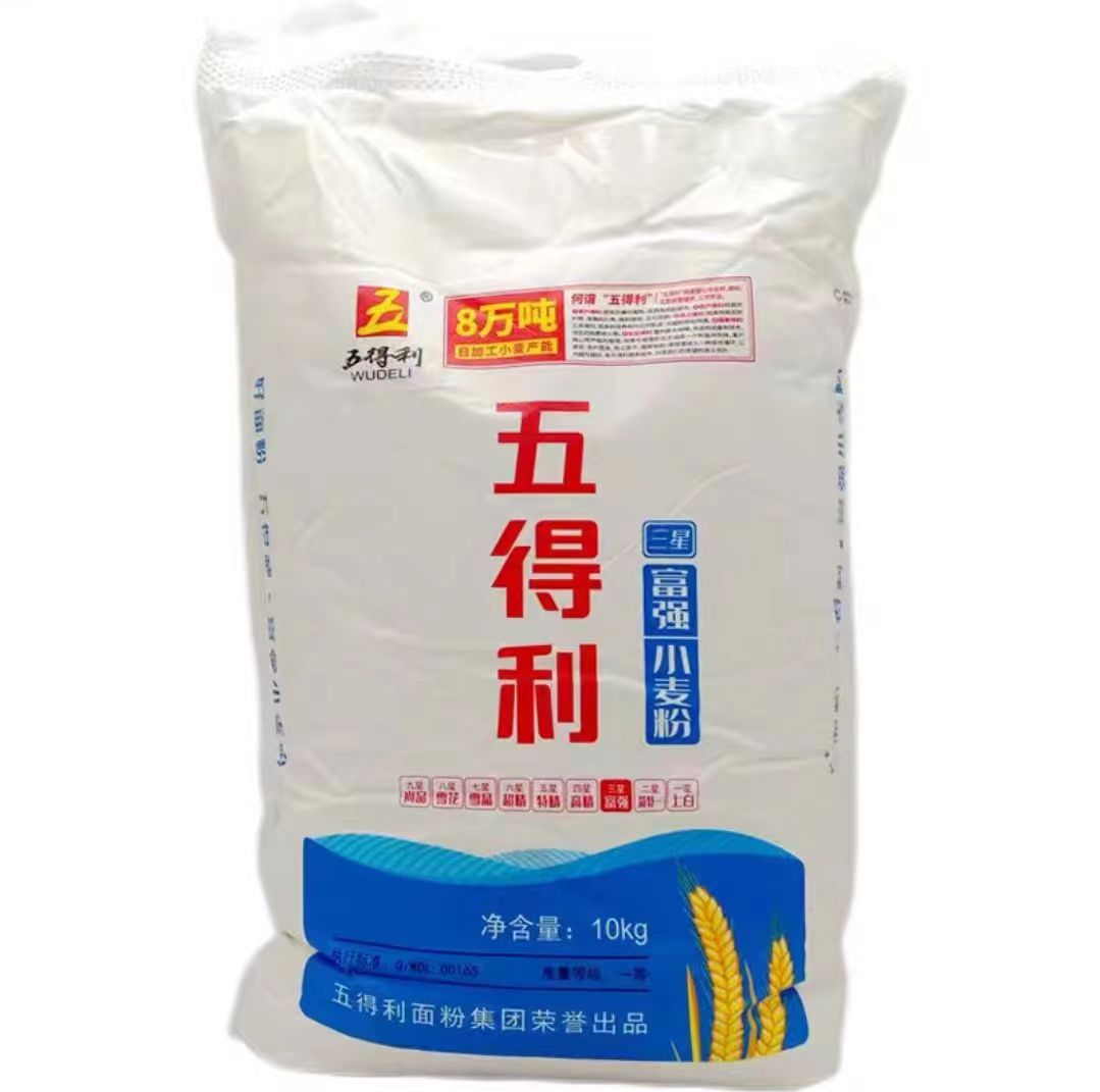 五得利富强小麦粉10kg