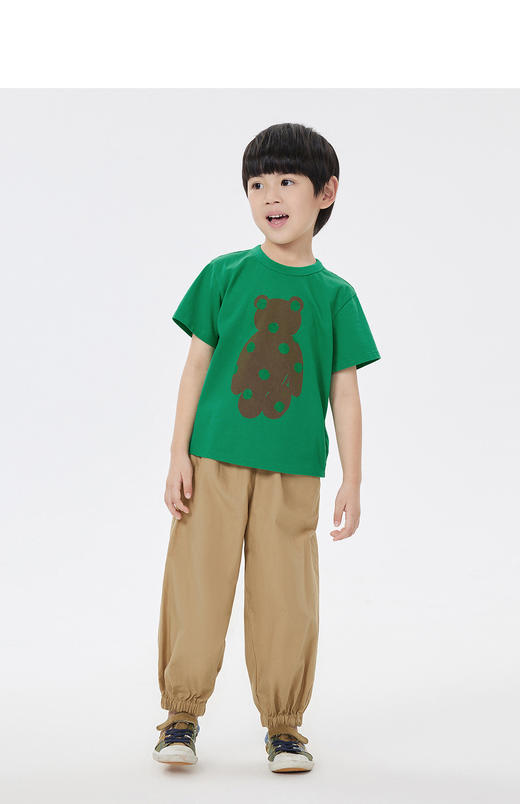 jnby  23年秋款  百搭阔腿束脚长裤  1N7E14600 商品图5