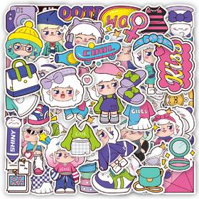 TIPETOYS吉尔奇手账贴纸包-穿搭日记（LULU）JRQ6002