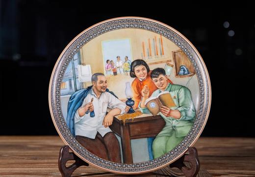 粉彩人物挂盘 商品图0