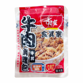 食其家速冻日式牛肉调理包120g/袋