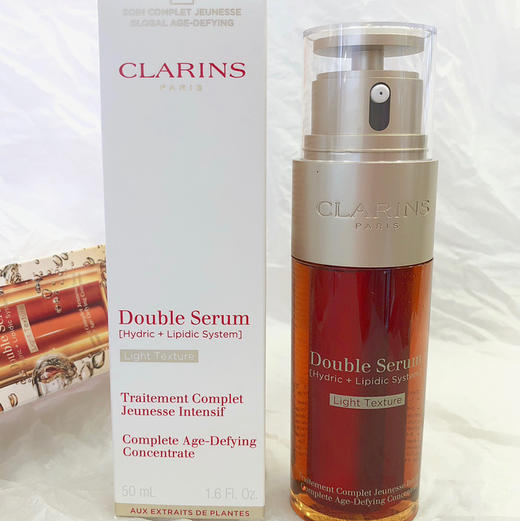 法国Clarins娇韵诗 双萃精华-50ML（清爽版） 商品图0