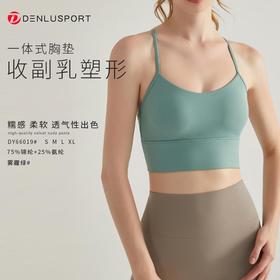 小红薯达人测评爆款新升级高弹中高强度训练普拉提训练DY66019糯感聚拢收副乳塑形亲肤透气美背运动背心吊带文胸
