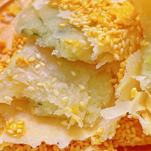 百年老店【鸿兴德】雪花酥饼 手工擀饼 个头饱满 香酥可口 0添加 一口咬下去 酥而不硬  芝麻浓香 唇齿留香 可直接吃 可夹食肉类、素菜、小咸菜 珍馐美味 回味无穷 商品图2