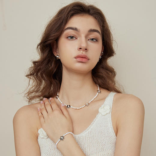 ARSIS｜繁绮系列 元气花花项链天然淡水珍珠精致轻奢甜美项链 商品图8