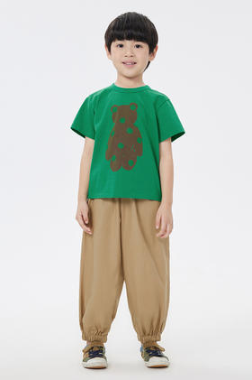 jnby  23年秋款  童趣图案圆领短袖T恤  1N7114560