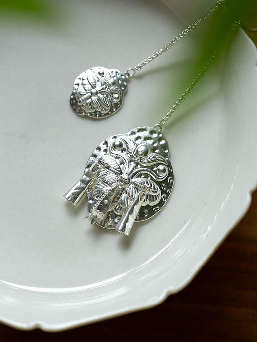 牧衣游图腾浮雕吊穗项链-----沐光【不支持会员折】 商品图1