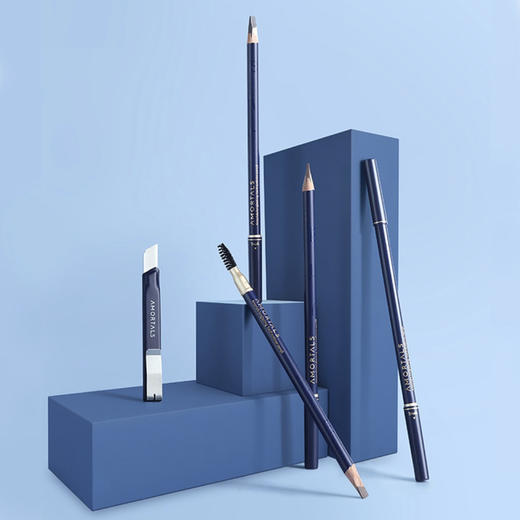 尔木萄眉笔防水持久不脱色 灰色棕深高级灰自然立体 商品图2