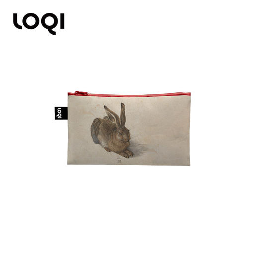 【收纳袋】德国LOQI时尚艺术环保收纳袋 阿尔布雷特丢勒 丢勒系列ZP.AD 文具数码配件收纳整理套包洗漱化妆防泼水 商品图3