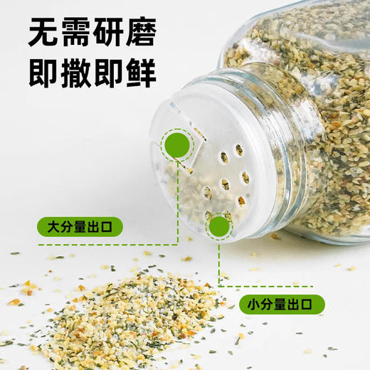 昔日印象x欧芹大蒜盐复合调味料大蒜粉减碎海盐欧芹蒜盐粉脂水煮菜调料轻食 商品图3
