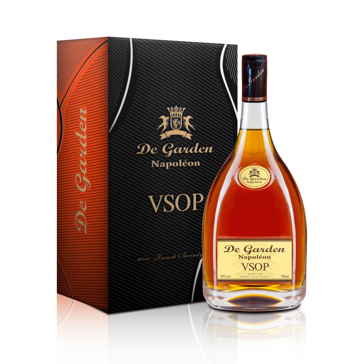 第二件0元【有税版】帝加 拿破仑VSOP白兰地700ml