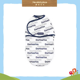 Domiamia哆咪呀亲肤防惊跳包裹式初生睡袋 LOGO满印 83307