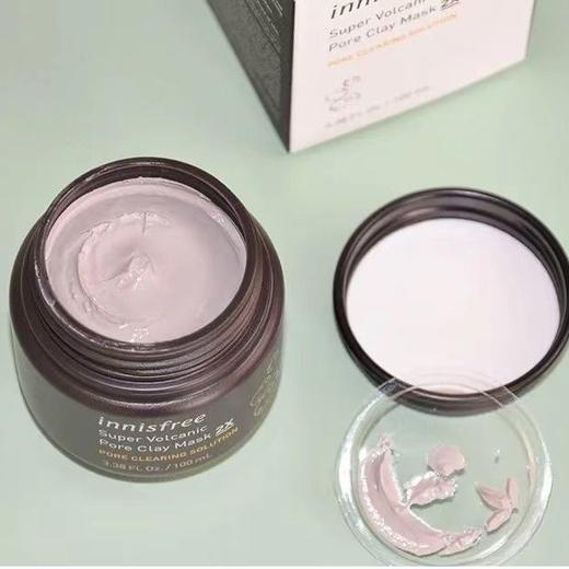 韩国Innisfree悦诗风吟火山岩泥毛孔清洁面膜补水保湿控油去黑头(2024年3月) 商品图3
