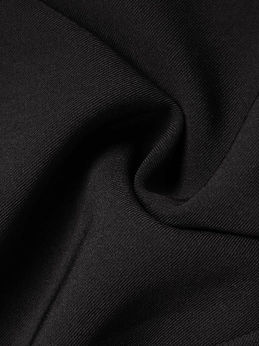 剩S/XXL 米思阳2024春季新款温柔淑女高腰a字半身裙垂坠感大摆伞裙女2112 商品图3