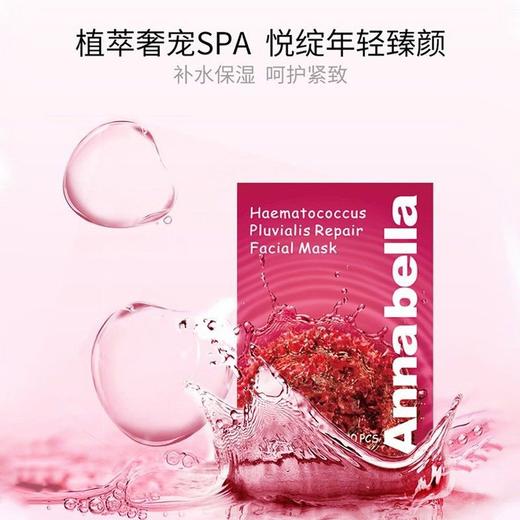 泰国Annabella安娜贝拉海藻面膜女天然补水保湿嫩白收缩毛孔抗衰10片装 商品图2