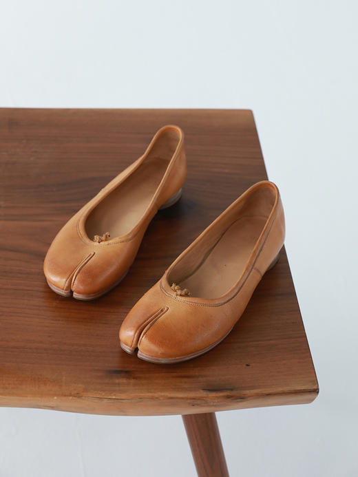 牧衣游 分趾小牛皮真皮大底单鞋------忆梦【不支持会员折】 商品图3