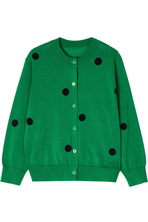 jnby  23年秋款  耐洗亲肤短款开襟毛衫  1N7314360 商品图0