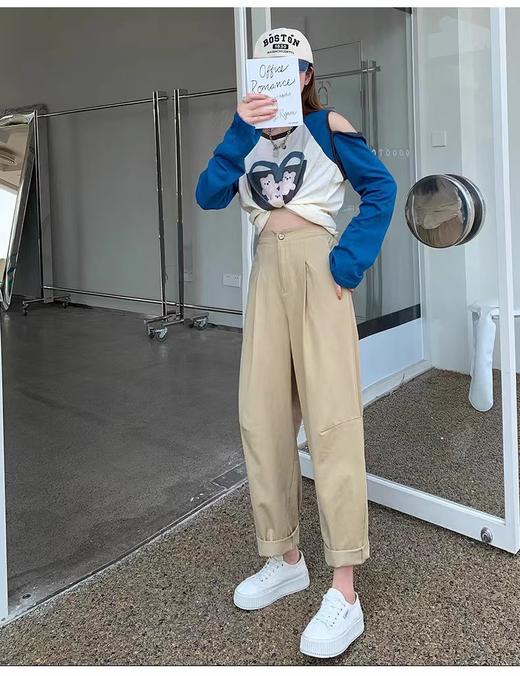 裁缝学苑AS71工装哈伦裤老爹裤纸样女装夏新款高腰显瘦萝卜裤打版 商品图1