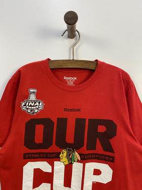 Reebok 锐步 NHL 美国国家冰球联盟 斯坦利杯（Stanley Cup） 短袖T恤 _SST(S)