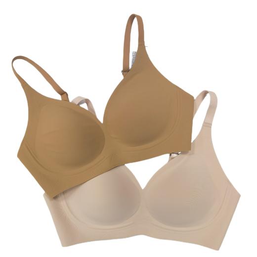 SCHIESSER德国舒雅软支撑舒适无痕聚拢夏季轻薄防外扩无钢圈胸罩内衣20/22391B 商品图1