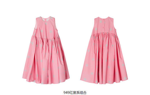 jnby  23年秋款  全棉府绸无袖连衣裙  1N7G14090 商品图5