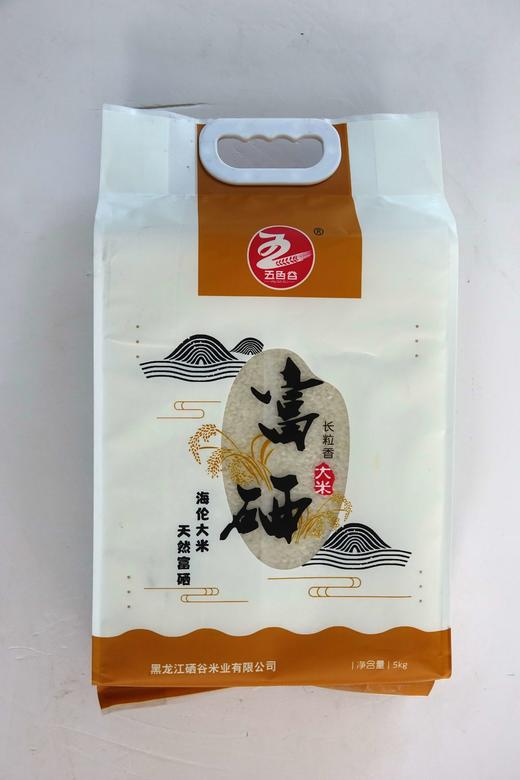 五色谷 富硒长粒香方砖 5KG/袋 商品图2