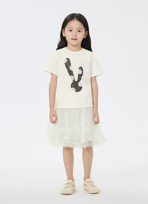 jnby  23年秋款  A字型网纱蓬蓬裙 1N7D12660 商品图9